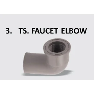 Sambungan Pipa Pvc Ts. Faucet Elbow
