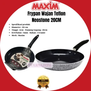 WAJAN MAXIM FRYPAN NEOSTONE 20CM WAJAN ANTI LENGKET
