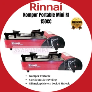 Kompor Gas Portable Rinnai 1 Tungku RI 150CC