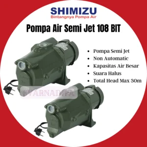 POMPA AIR SHIMIZU WATER PUMP SEMI JET 108 BIT