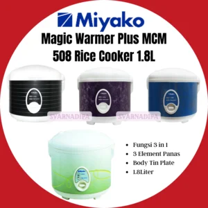 RICE COOKER MIYAKO MAGIC WARMER PLUS MCM 508