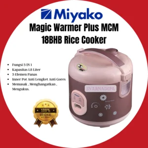 RICE COOKER MIYAKO MAGIC WARMER PLUS MCM 18BHB