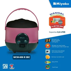 RICE COOKER MIYAKO MCM 606 B SBC MAGIC WARMER PLUS