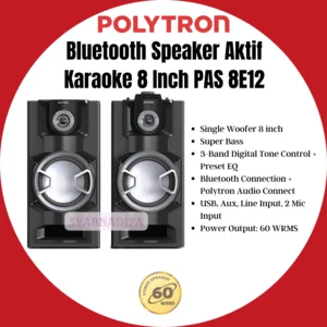 Speaker Polytron Pas 8E12 Speaker aktif Karaoke