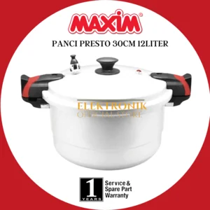 Panci Presto Maxim 12Liter Pressure Cooker 30CM