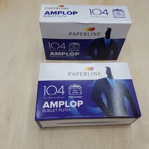 Amplop Putih Paperline No 104 Isi 100 Pcs