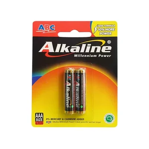 Baterai AAA ABC Alkaline Isi 2