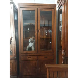 Lemari Kayu Solid Full Pintu Swing