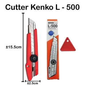 Pisau Cutter Kenko Besar L-500