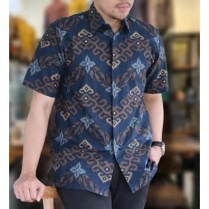 Seragam Batik Katun Lengan Panjang dan Pendek