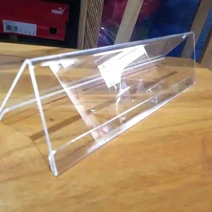  Custom Akrilik papan nama ukuran 30 x 7 cm