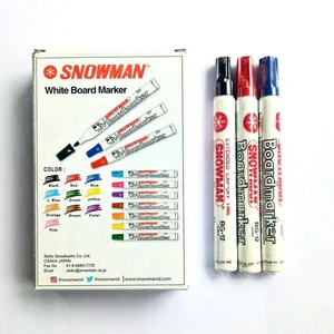 Spidol Warna Snowman Merah BG-12