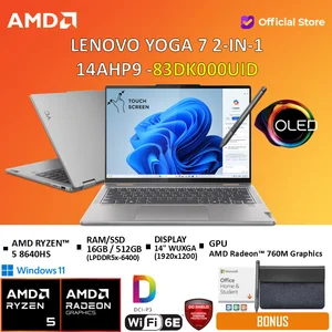 Lenovo Yoga 7 2IN1 OLED RYZEN 5 8640HS 16GB 512GB W11 14 WUXGA -0UID