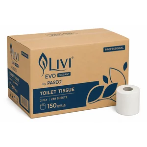 1 Dus Isi 150 Roll Tisu Toilet EVO LIVI By PASEO 238's