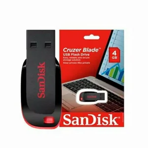 Flashdisk merk sandisk ukuran 4 GB