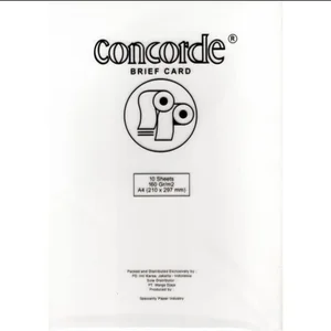 Kertas Concorde a4 160 gr putih isi 10 lembar