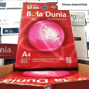 Kertas HVS A4 80 gram isi 500 lembar /rim