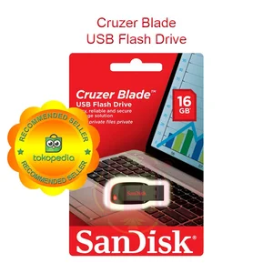 Alat Kantor Lainnya FLASH DISK SANDISK 16 GB ORIGINAL ADA STICKER HOLOGRAM DATASCRIPT GARANSI IMPORTIR RESMI HARGA UNTUK PER PCS DIJAMIN ORIGINAL
