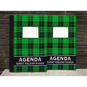 Alat Kantor Lainnya Buku Agenda Keluar Masuk Folio Hardcover KIKY 100 Lembar