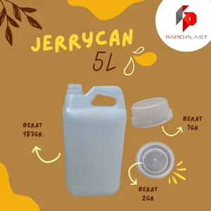 Jerrycan Plastik 5 (Lima) Liter
