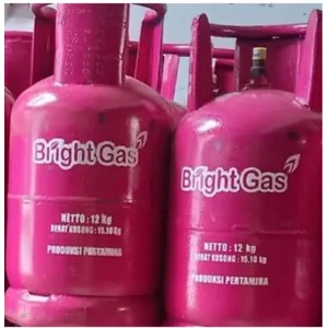 Gas LPG Bright 12 Kg Isi Segel 