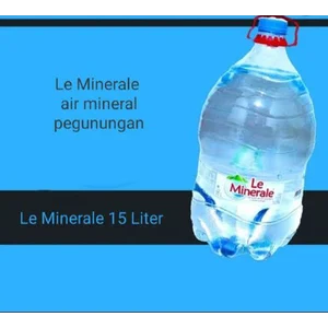Air Mineral + LE Minerale + Kemasan 15Liter