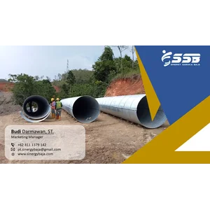 Corrugated Steel Pipe Culvert Galvanized