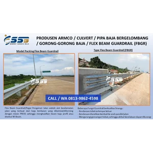 Guardrail Pengaman Jalan Raya dan Tol Kabupaten Penajam Paser Utara Kalimantan Timur