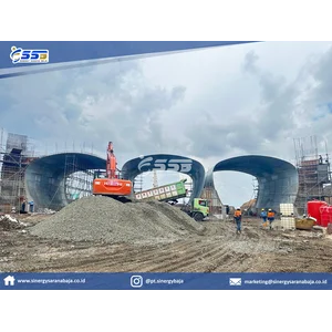 Pipa Baja Bergelombang Gorong Gorong Baja Armco Culvert