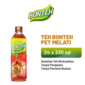 Bonteh Teh Botol 1 Dus Karton isi 24 pcs @330ml