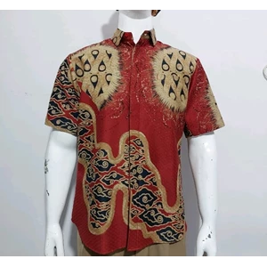 Baju Batik Pria Lengan Pendek