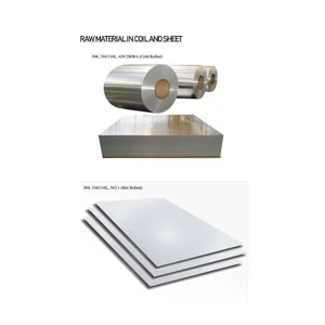 PLAT STAINLESS STEEL  SUS 430 BA 2B berbentuk gulungan dan lembaran