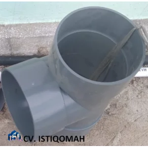 Sambungan Pipa PVC Tee 6 Inchi