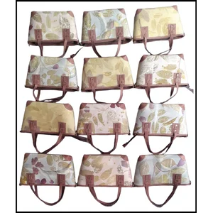 Tas Tangan  Ecoprint Warna Alam