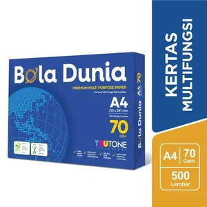 Kertas HVS - A4 - 70 gr - Print / Photocopy - Bola Dunia