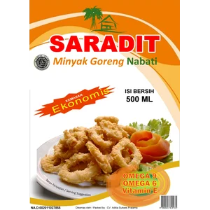 Minyak Goreng Merk Saradit Higienis