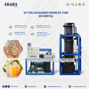 Mesin Es Tube / Kristal 10 ton per hari