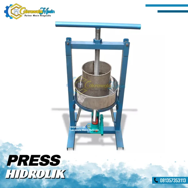 Mesin Press Santan Hidrolik Manual