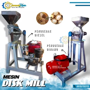Mesin Disk Mill Penepung Multiguna
