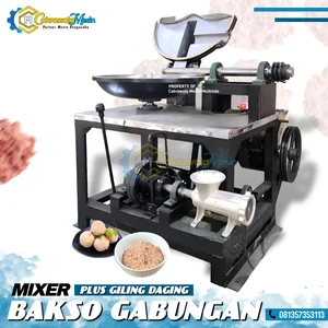 Mesin Mixer Gabungan (Mesin Selep Bakso) Plus Giling Daging