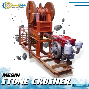 Mesin Stone Crusher (Mesin Pemecah Batu/Penghancur Batu)