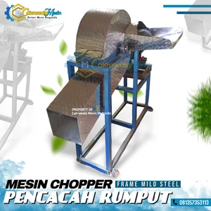 Mesin Pencacah Rumput (Mesin Chopper Perajang Rumput) 