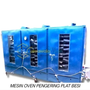 Mesin Oven Pengering 60 Rak Plat Mild Steel