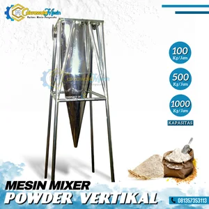 Mesin Mixer Powder Model Vertikal