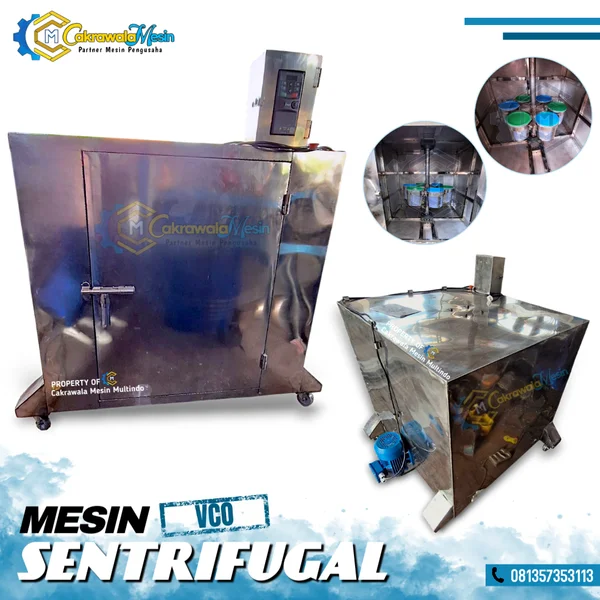 Mesin Sentrifugal VCO Full Stainless Steel