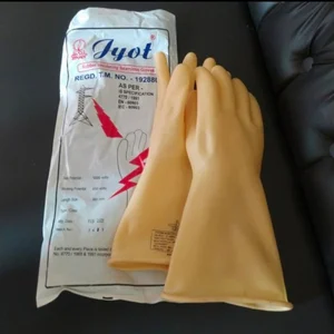 Insulating Gloves Sarung Tangan Listrik 5 KV 5000 VOLT Merk Jyot