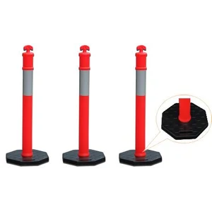 Traffic Delineator Post Stick Cone