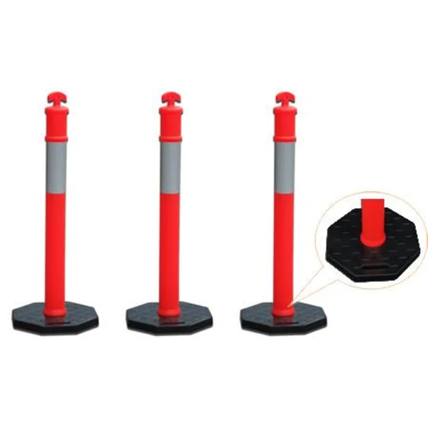 Traffic Delineator Post Stick Cone
