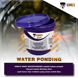 King's Paint Water Waterponding 4kg / Cat Pelapis Kolam Ikan