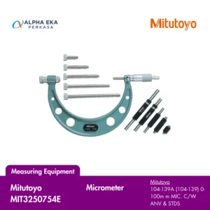 Mitutoyo MIT3250754E 104-139A (104-139) 0-100m m MIC. C/W ANV & STDS